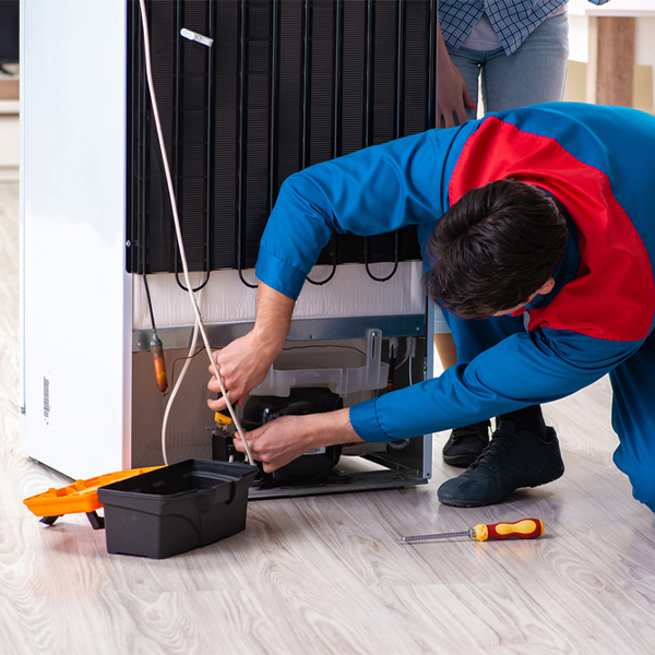 how much do you charge for refrigerator repair services in Lake Arrowhead Wisconsin